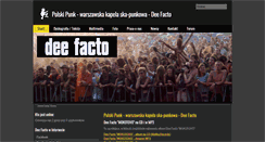 Desktop Screenshot of deefacto.com